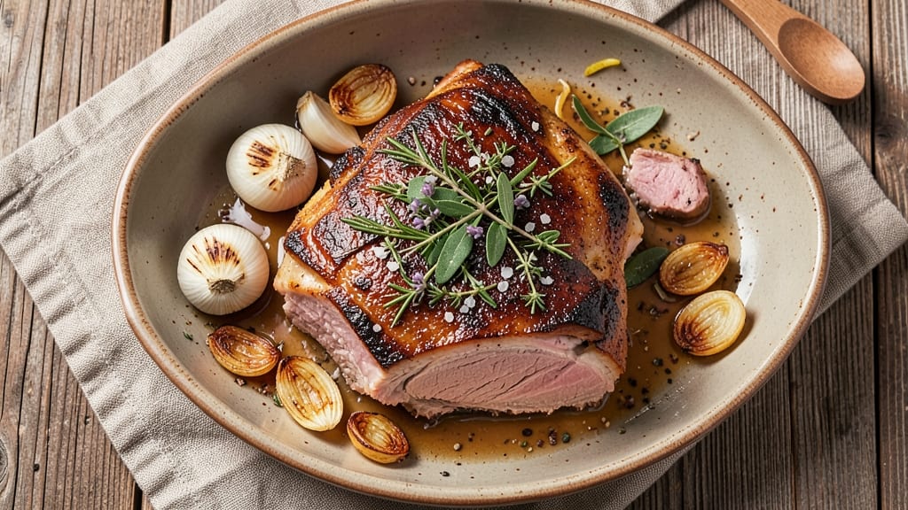 Amazing Pork Roast Recipe: Herb-Crusted Roast With Golden, Caramelized Edges