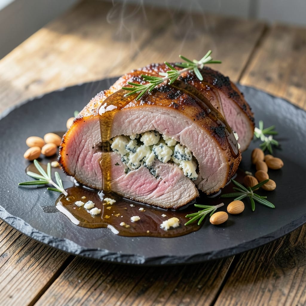 Blue Cheese Stuffed Pork Tenderloin Recipe: Bold Blue Cheese Filling That Melts Into Savory Perfection