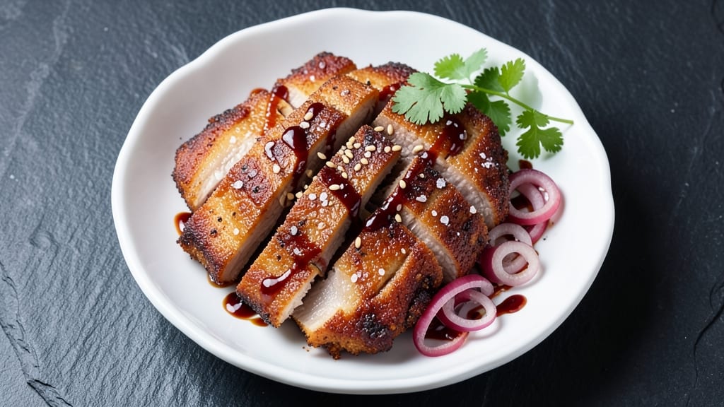 Fried Sliced Pork Belly Recipe: Crispy Gold Crunch With Juicy Pink Hearts