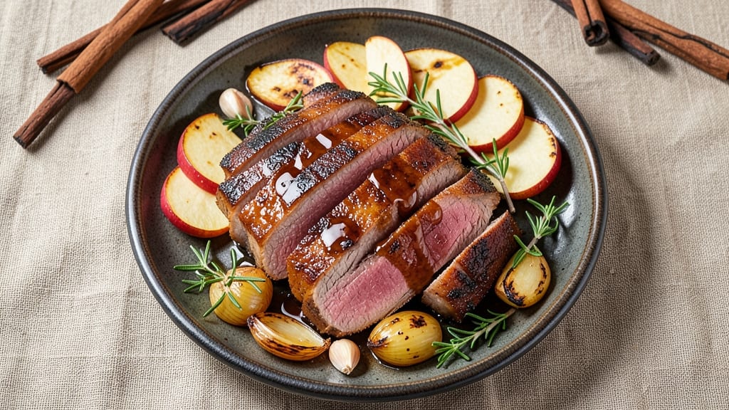 Apple Smoked Pork Loin Recipe: Smoky Applewood Crust Meets Juicy Pink Hearts