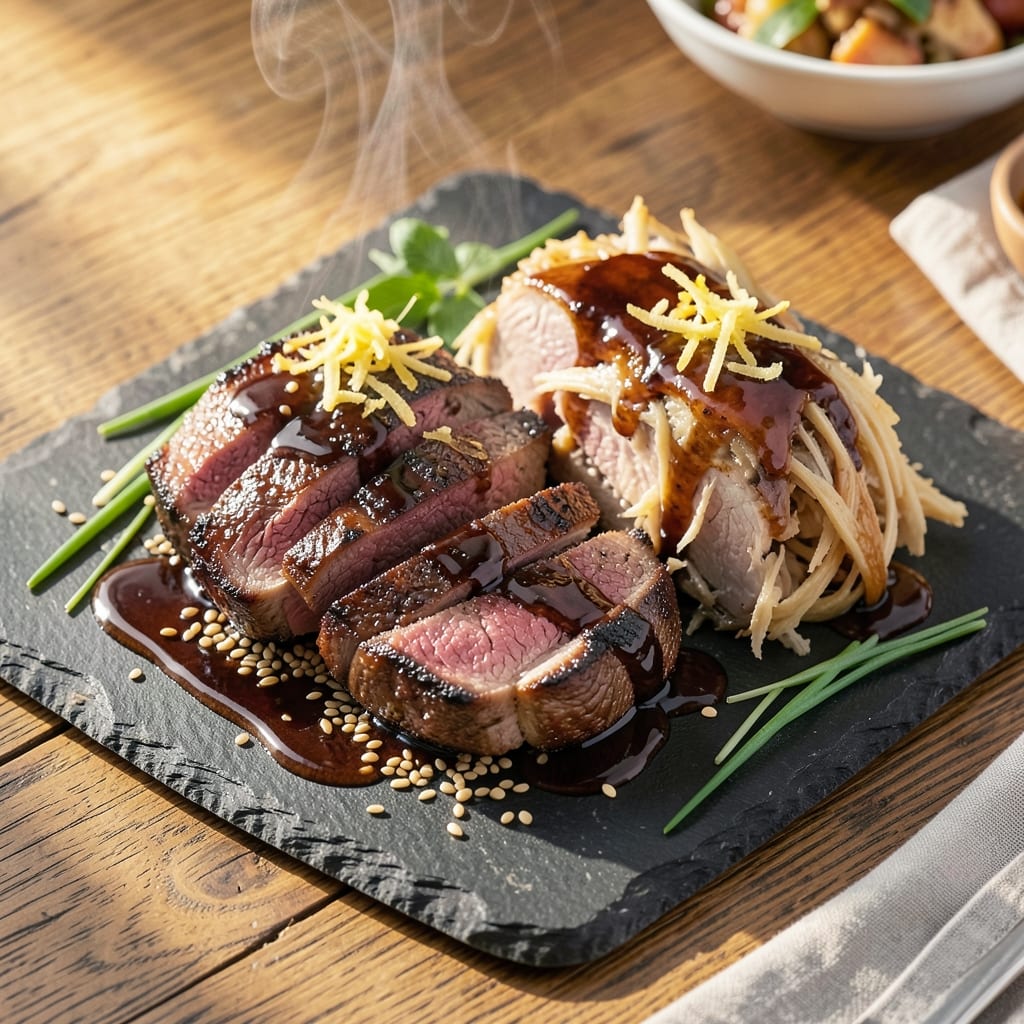 Beef and Pork Recipe: Slow-Braised Fusion With Deep Umami Crust