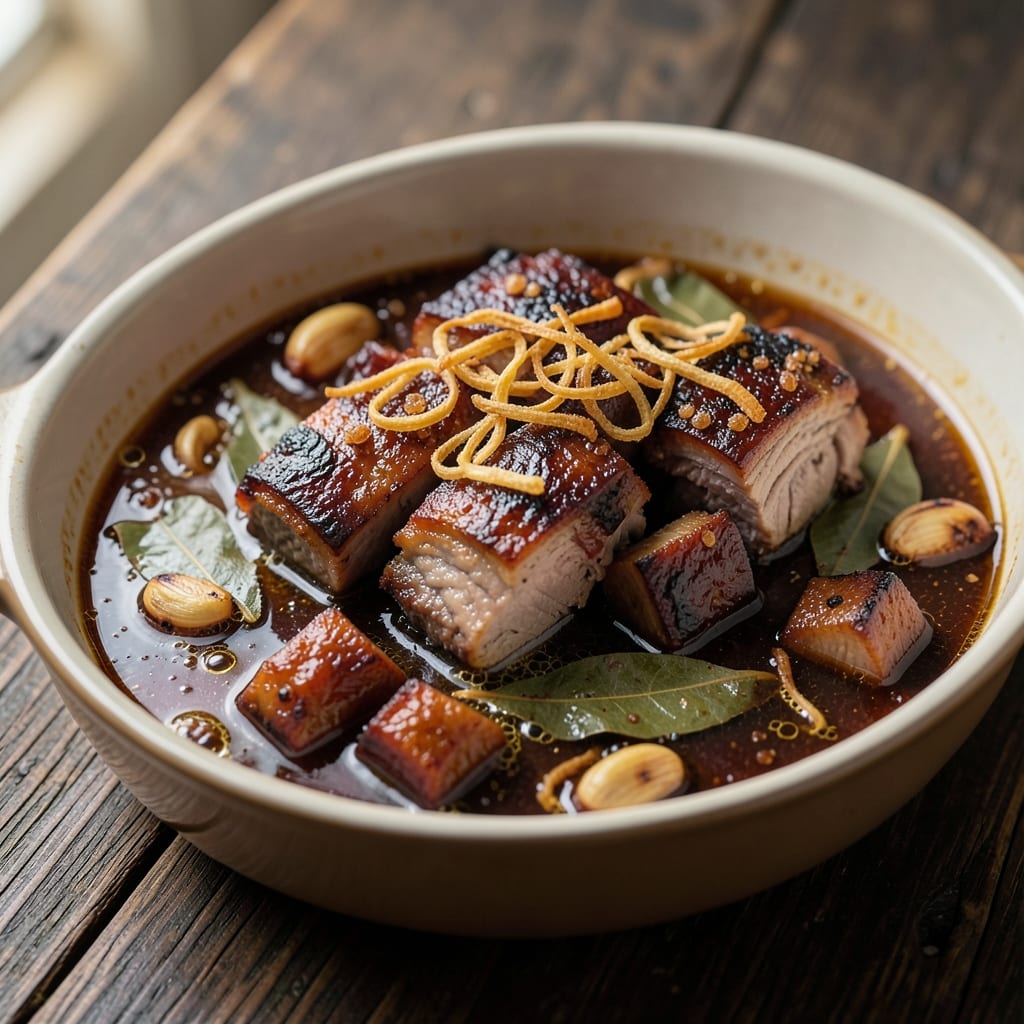 Best Filipino-Style Pork Adobo Recipe: Vinegar-Braised Tangy-Sweet Magic