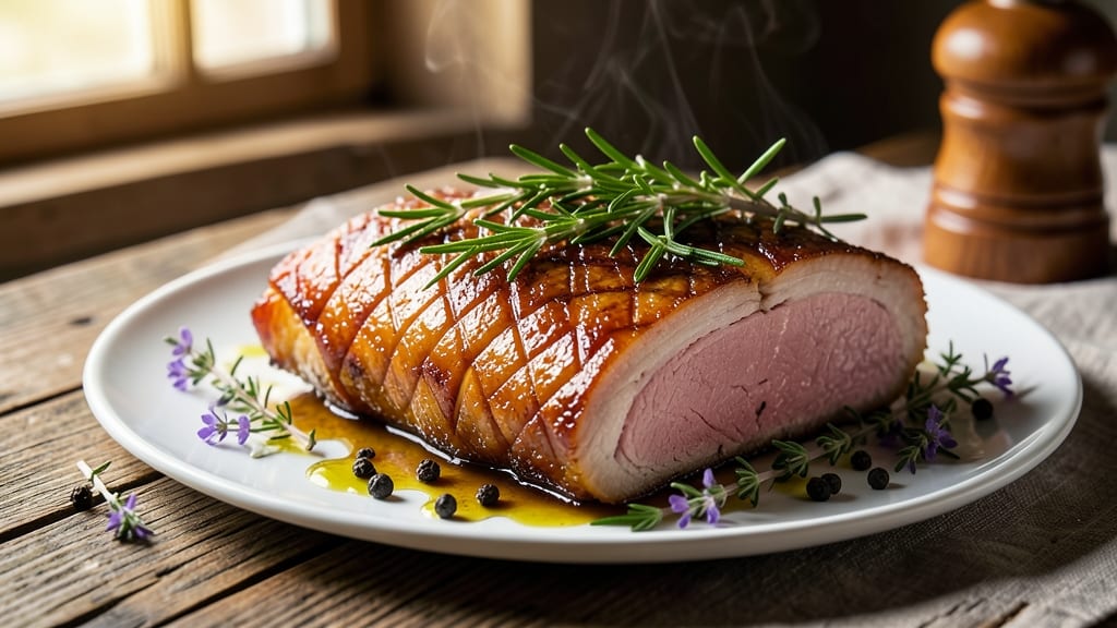 American Pork Belly Recipe: Caramelized Crisp With Juicy Pink Hearts