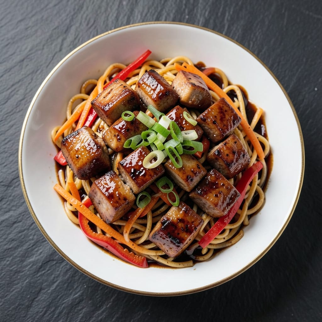 BBQ Pork Chow Mein Recipe: Smoky Stir-Fry Fusion With Crispy Noodles