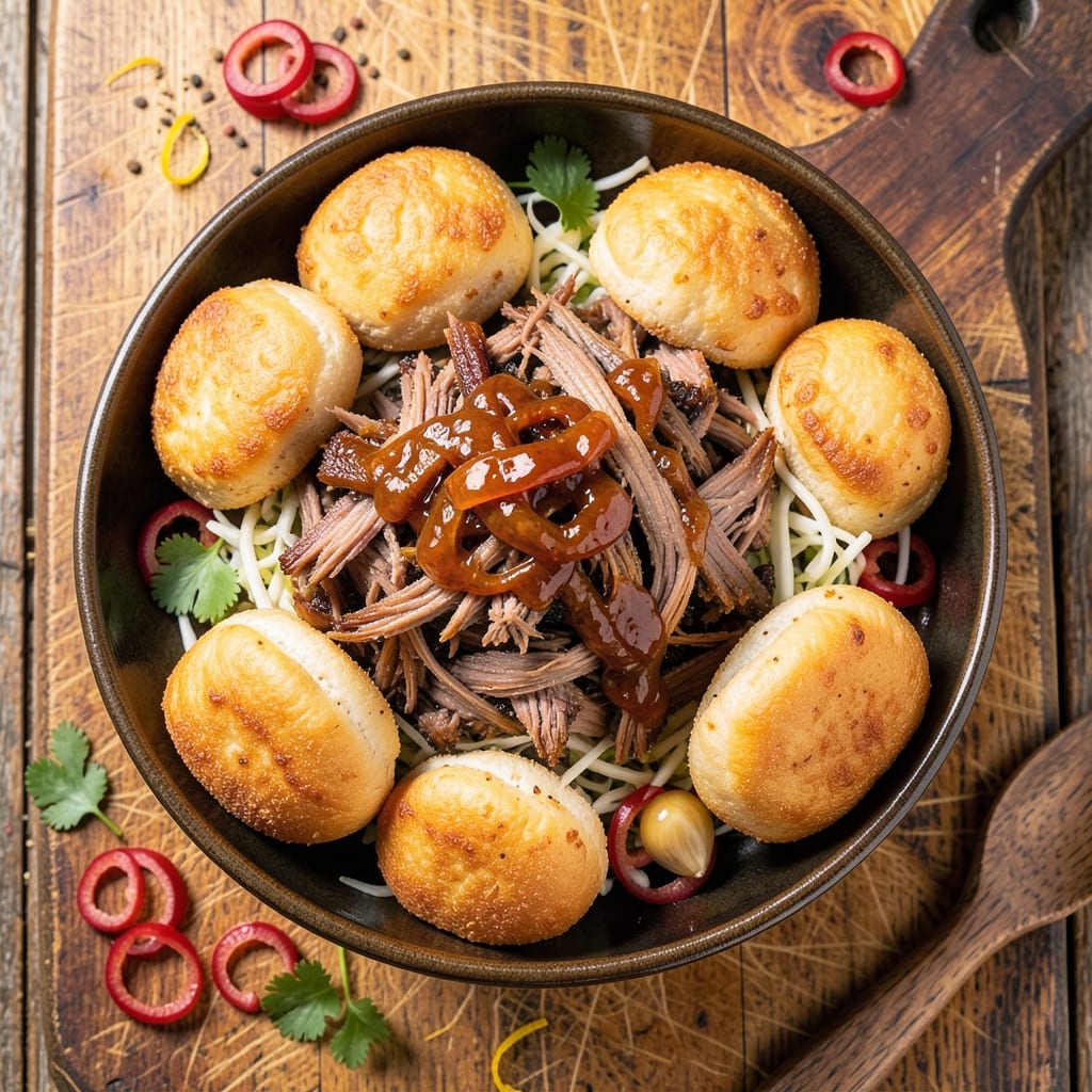 BBQ Pulled Pork Sliders Crock Pot Recipe: Slow-Smoked Sauce That Shreds Itself