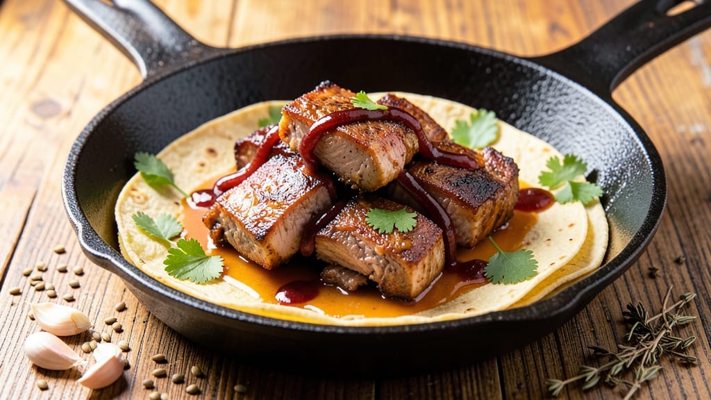 Mexican Style Pork Tacos Recipe: Smoky Chipotle Carnitas With Crispy Tortillas