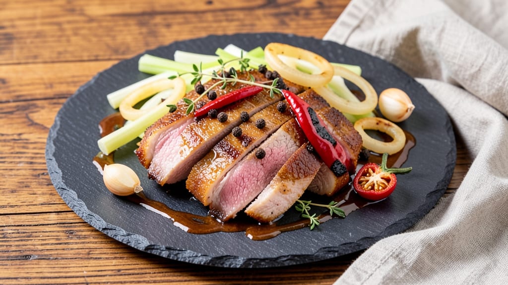 Mo Bettahs Pork Recipe: Korean-Inspired Braise With Celery Crown Crunch