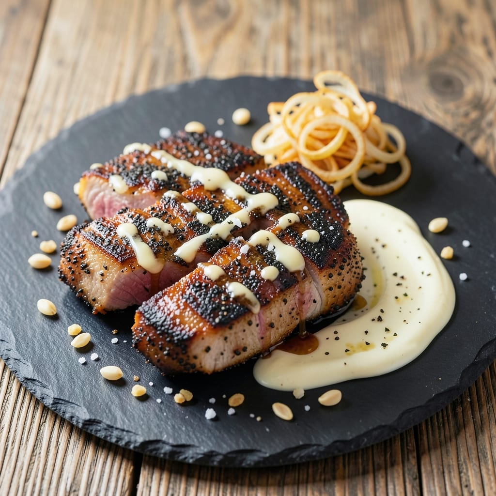 Black Pepper Pork Chop Recipe: Bold Spice Crust Meets Juicy Pink Center