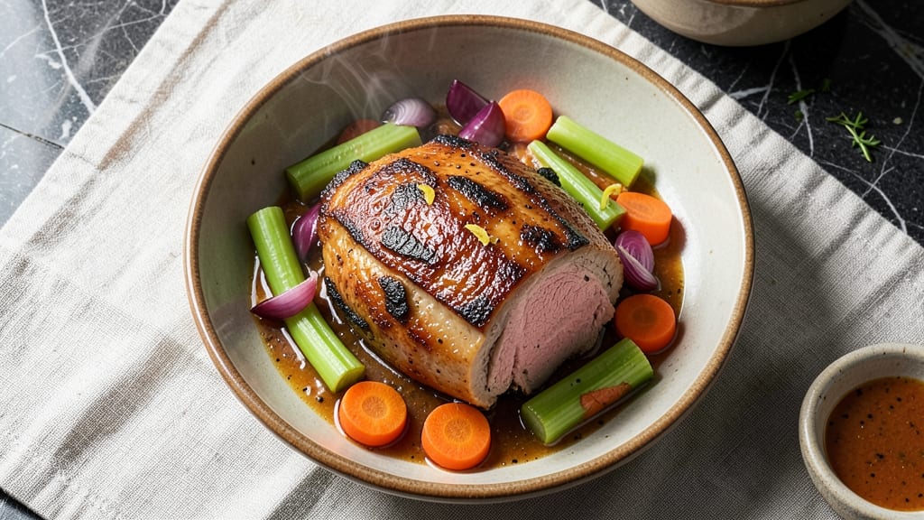 Alton Brown's Pork Shoulder Recipe: Science-Backed Shreds With Celery Crown Crunch