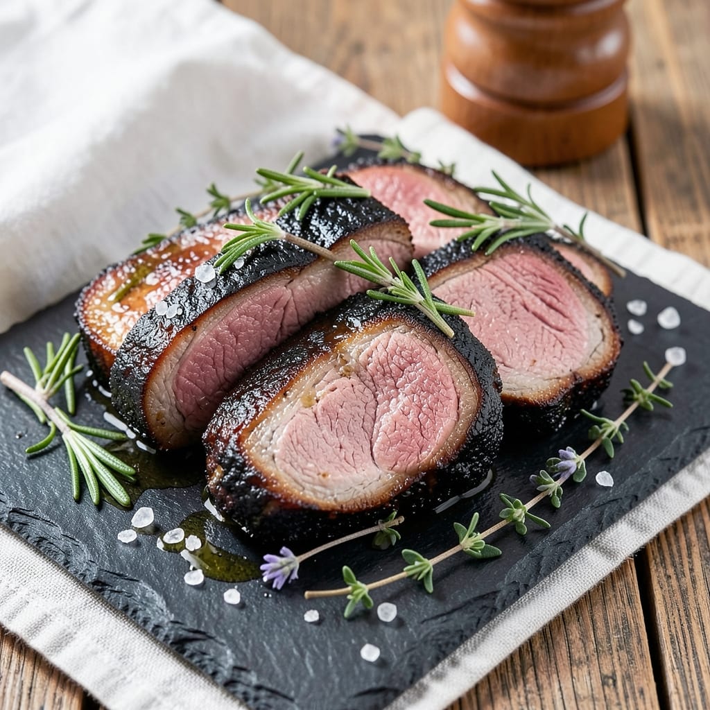 Black Stone Pork Chops Recipe: Charred Crust and Juicy Pink Heart