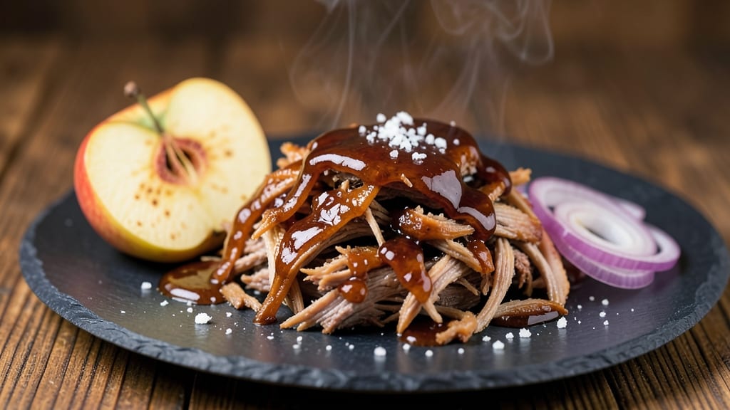 Apple Bourbon Pulled Pork Recipe: Slow-Simmered Richness With Apple-Bourbon Glaze