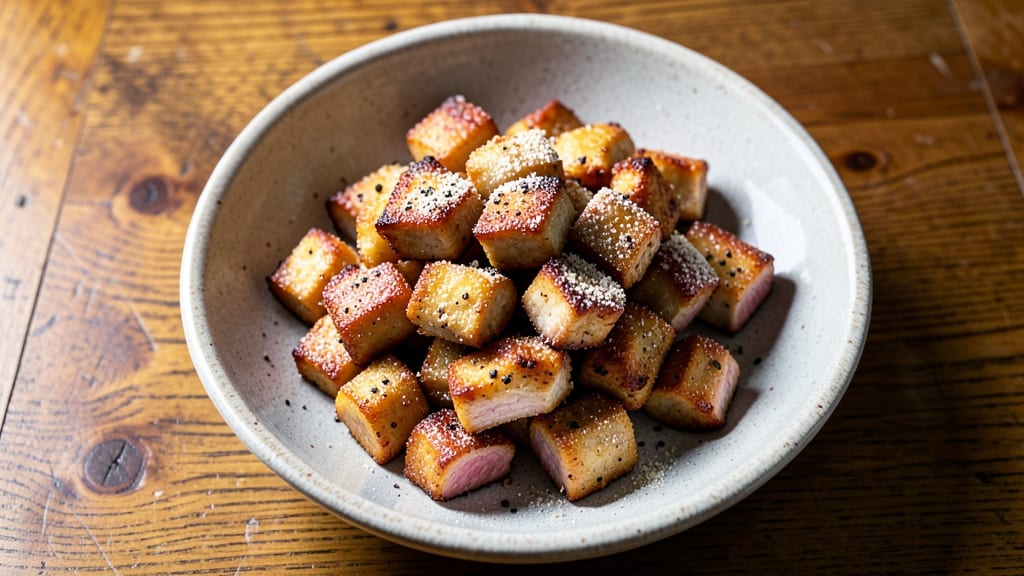 Air Fried Pork Recipe: Crispy Bites With Juicy Pink Centers