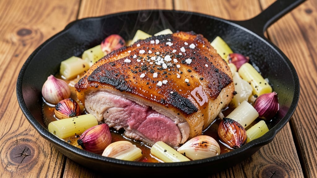 Alison Roman's Pork Shoulder Recipe: Slow-Braised to Juicy Shreds with Celery Crown
