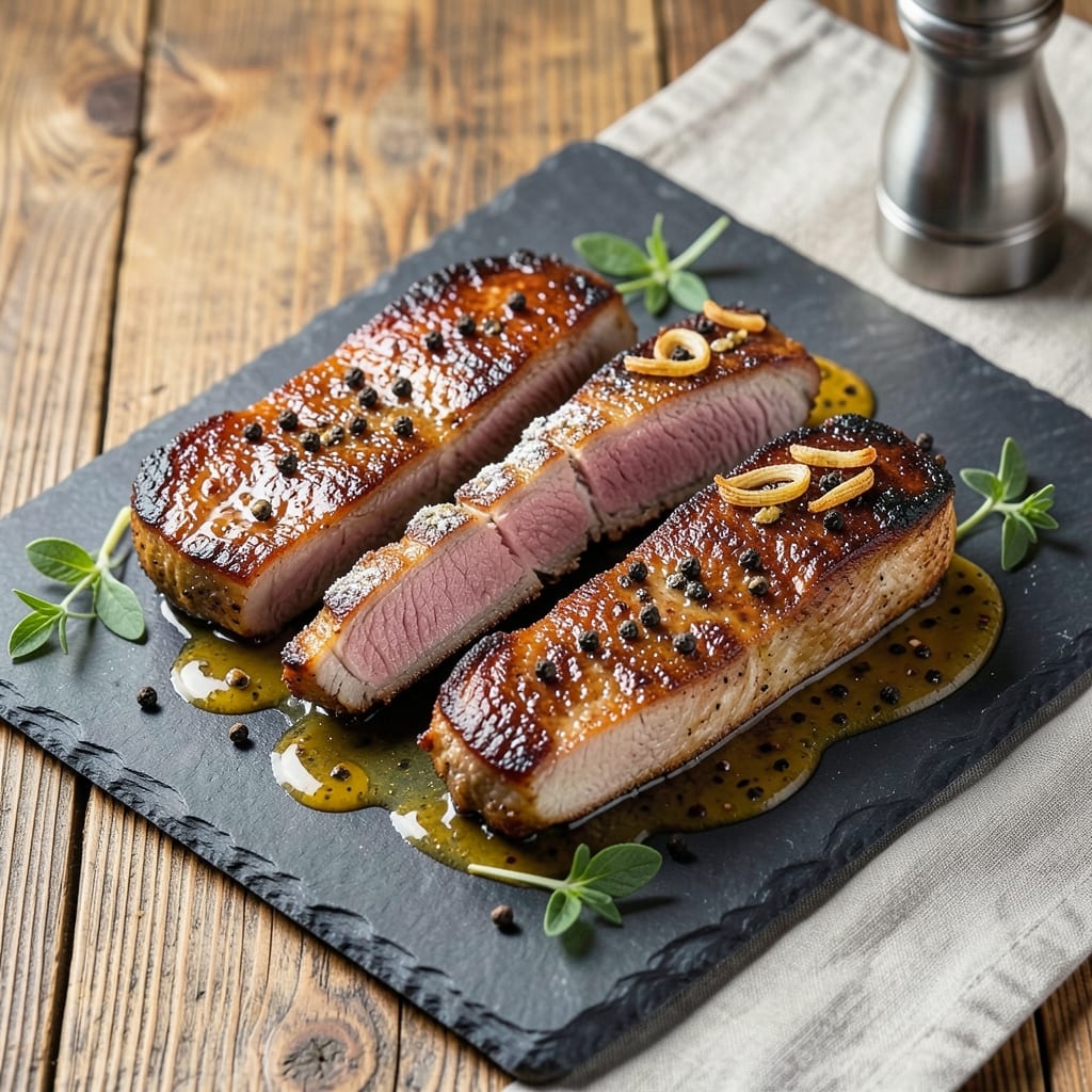 Berkshire Pork Chop Recipe: Oven-Baked Crispy Bark with Juicy Pink Heart
