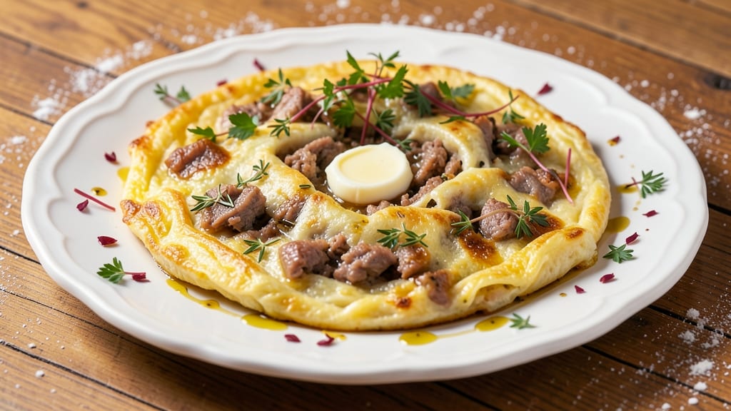 Minced Pork Omelette Recipe: Savory Filling With Herby Crisp Edges
