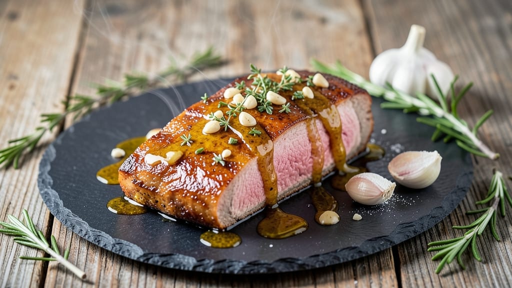 1-2 Pound Pork Loin Recipe: Herb-Crusted Roast with Perfect Medium-Rare Core