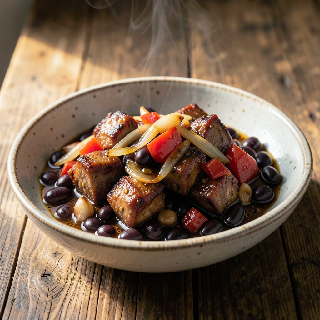 Black Beans with Pork Ilocano Recipe: Slow-Simmered Vinegar Magic