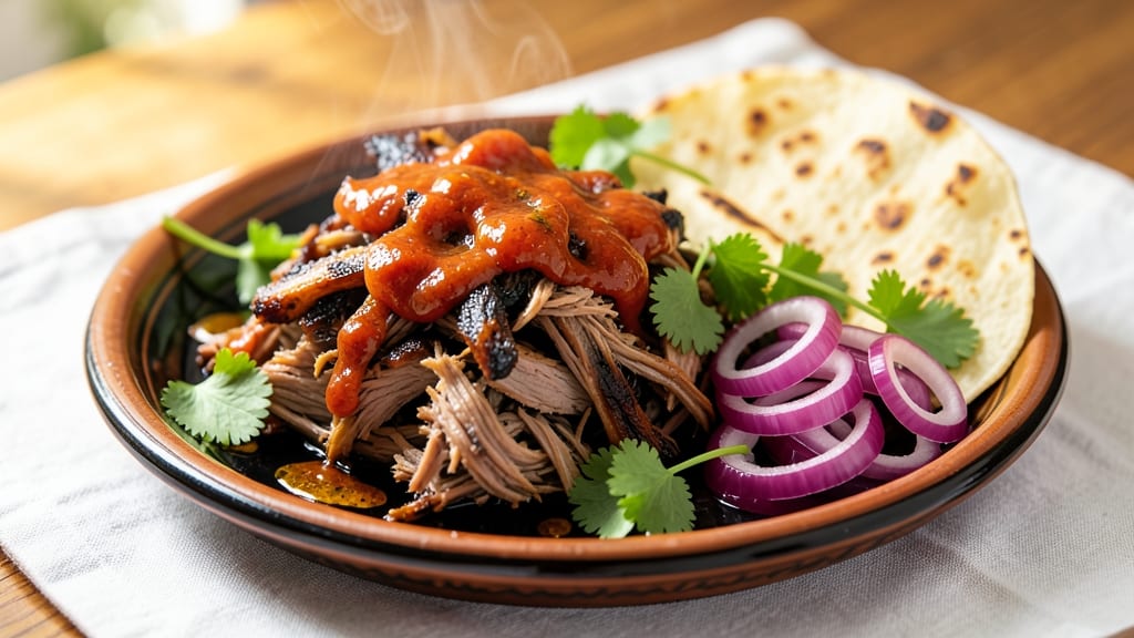 Mexican Smoked Pulled Pork Recipe: Chipotle-Infused Tenderness With Crispy Celery Crown
