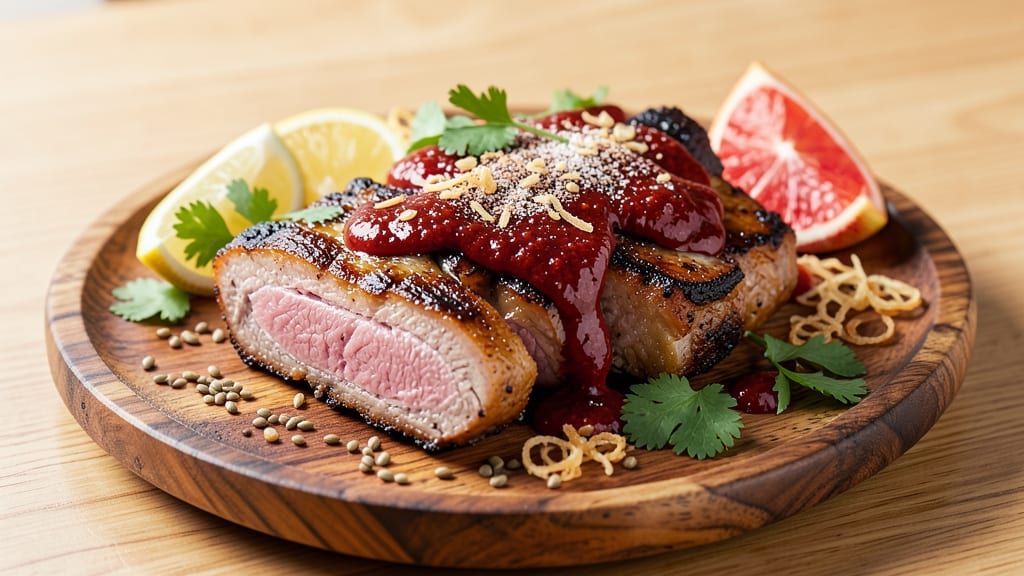 Middle Eastern Spiced Pork Chops Recipe: Crispy Crust and Fragrant Herb Marinade