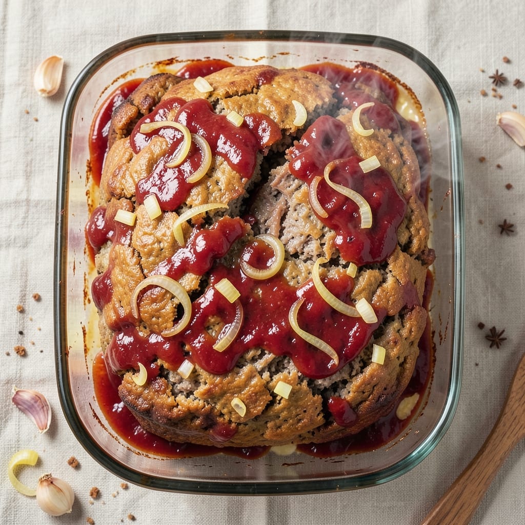 Betty Crocker Meatloaf Recipe With Beef and Pork: Glazed Crust and Juicy Heart