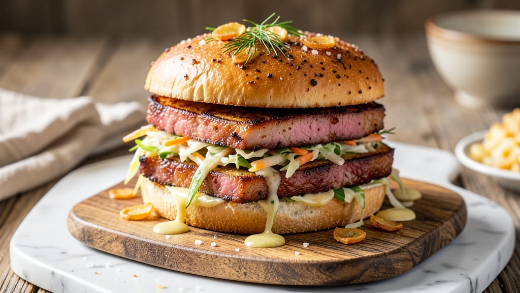 Air Fryer Pork Tenderloin Sandwich Recipe: Juicy Shreds and Crispy Celery Crowns