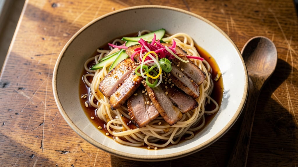 Asian Pork Noodle Bowl Recipe: Umami-Packed Stir-Fry With Silky Noodles