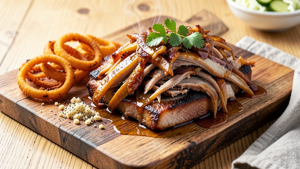 4 Hour Pulled Pork Recipe: Slow-Smoked Tenderness With Crispy Celery Crowns