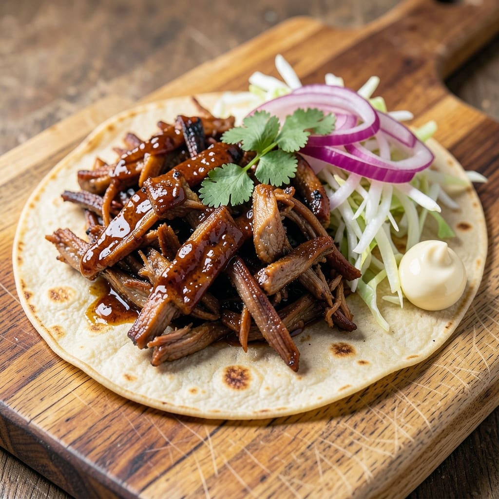 BBQ Pork Wraps Recipe: Smoky-Sweet Burst in Every Bite