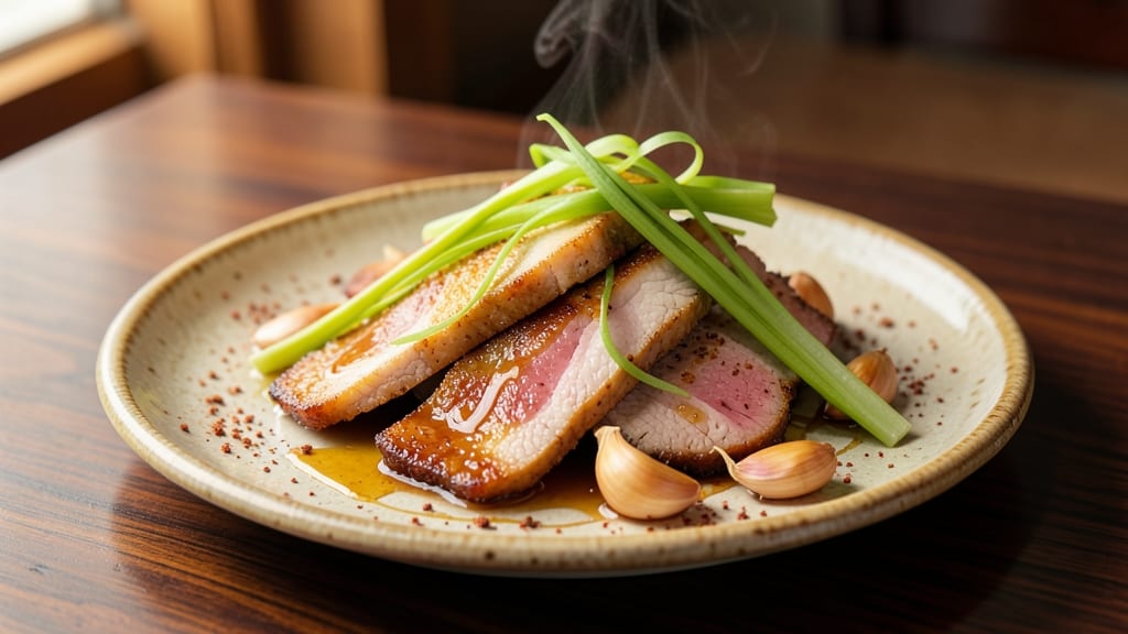 Asian Pork Jowl Recipe: Silky Braised Richness With Crispy Celery Crowns