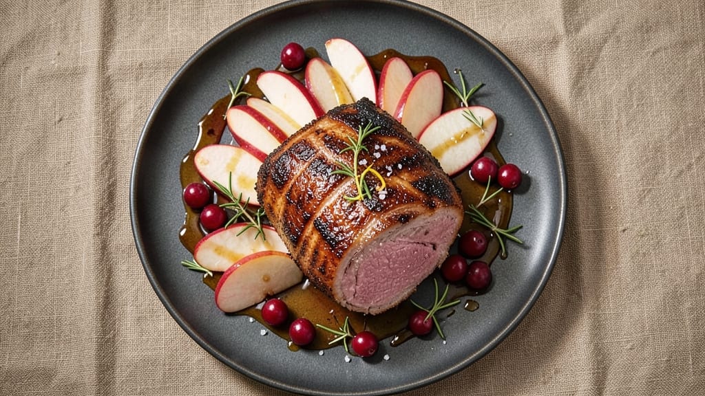 Apple Cranberry Stuffed Pork Tenderloin Recipe: Sweet-Tart Filling That Caramelizes to Perfection