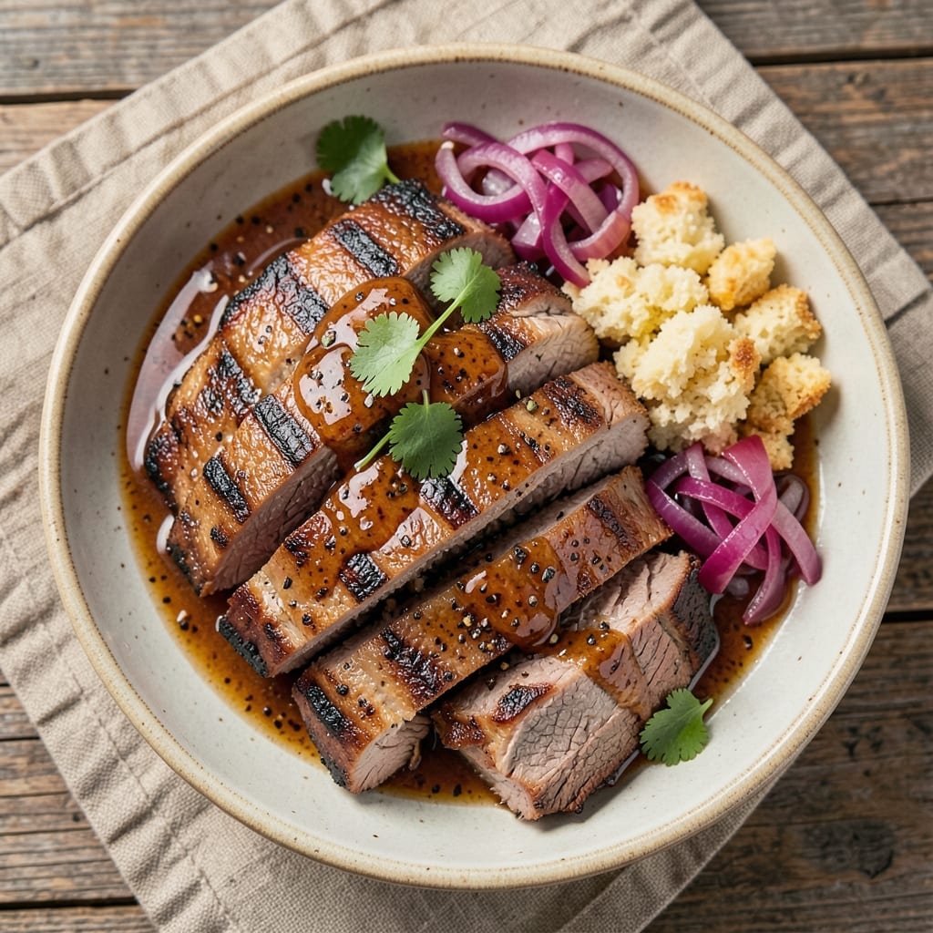 BBQ Pork Shoulder Steak Recipe: Smoky Bark, Juicy Core in One Pan