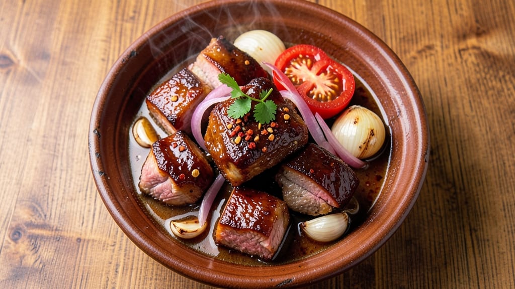 Alamang With Pork Recipe: Slow-Cooked Pork in Tangy Tamarind Broth