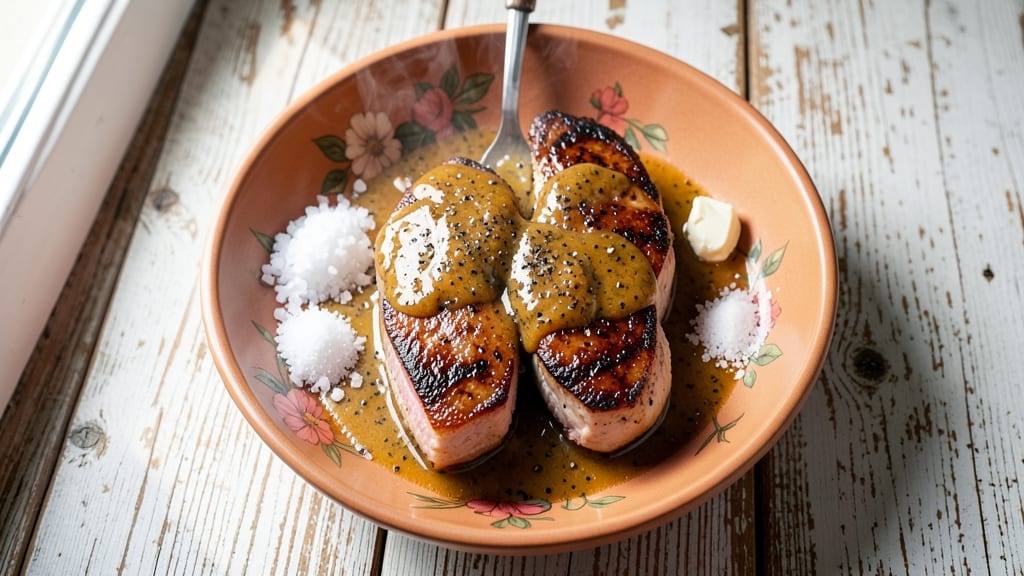 Amish Pork Chops Recipe: Celery-Salted Crust and Juicy Pink Hearts