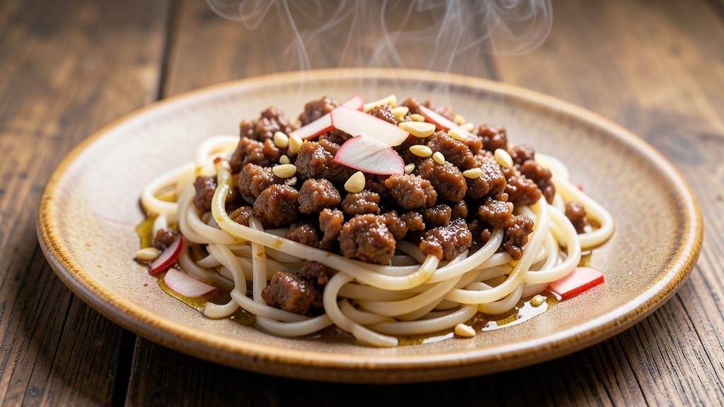 Mince Pork Noodles Recipe: Fragrant Garlic and Ginger Stir-Fry Magic