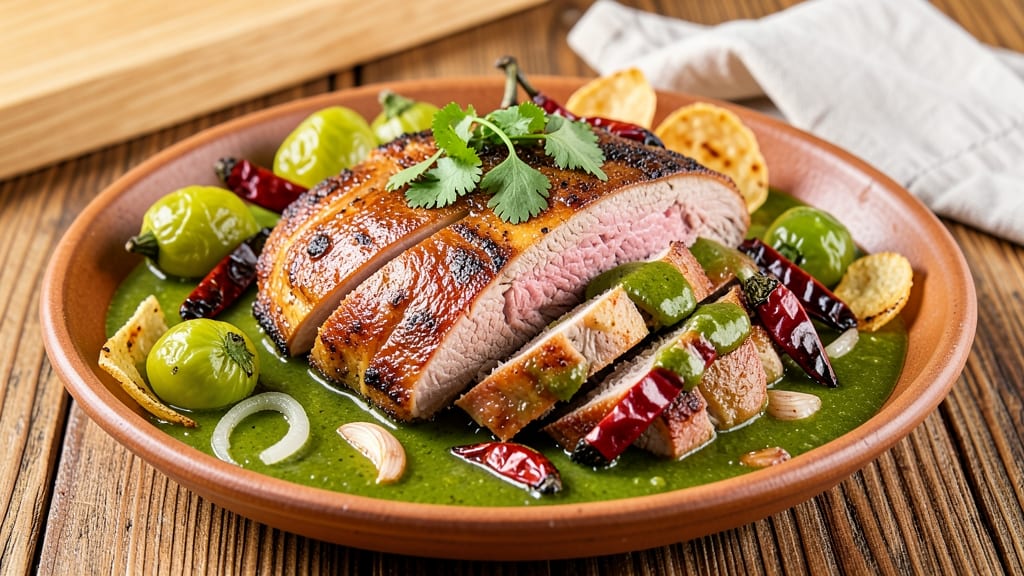 Mexican Pork Verde Recipe: Smoky Tomato-Chile Sauce With Tender Meat
