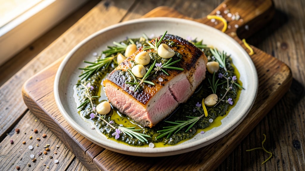 2 1/2-Pound Pork Tenderloin Recipe: Herb-Infused Roast With Perfect Medium-Rare Core