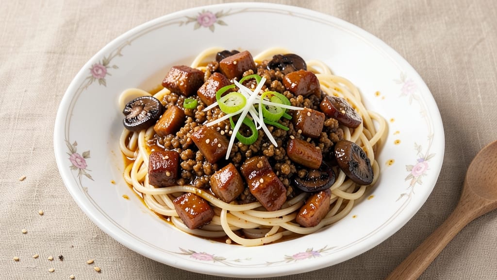 Minced Pork Mushroom Noodle Recipe: Wok-Fried Richness With Earthy Umami Depth