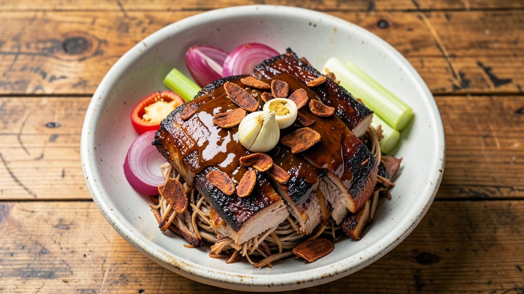 Aaron Franklin's Pulled Pork Recipe: Smoky Chipotle Crunch Over Celery Crowns