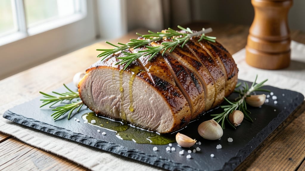6-Lb Pork Loin Roast Recipe: Juicy Pink Centers With Clockwork Sear