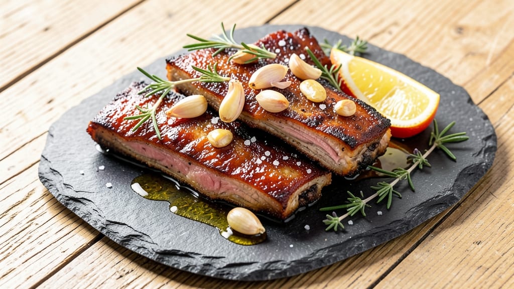 Mediterranean Pork Ribs Recipe: Citrus-Herb Marinated Crunch