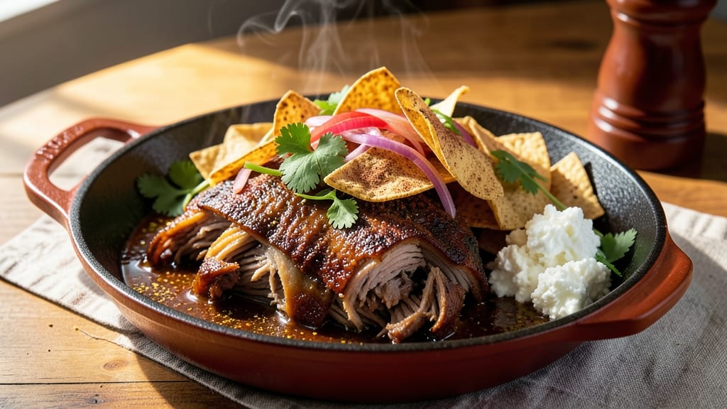 Mexican Pulled Pork Crock Pot Recipe: Smoky Chipotle and Cinnamon-Spiced Shreds