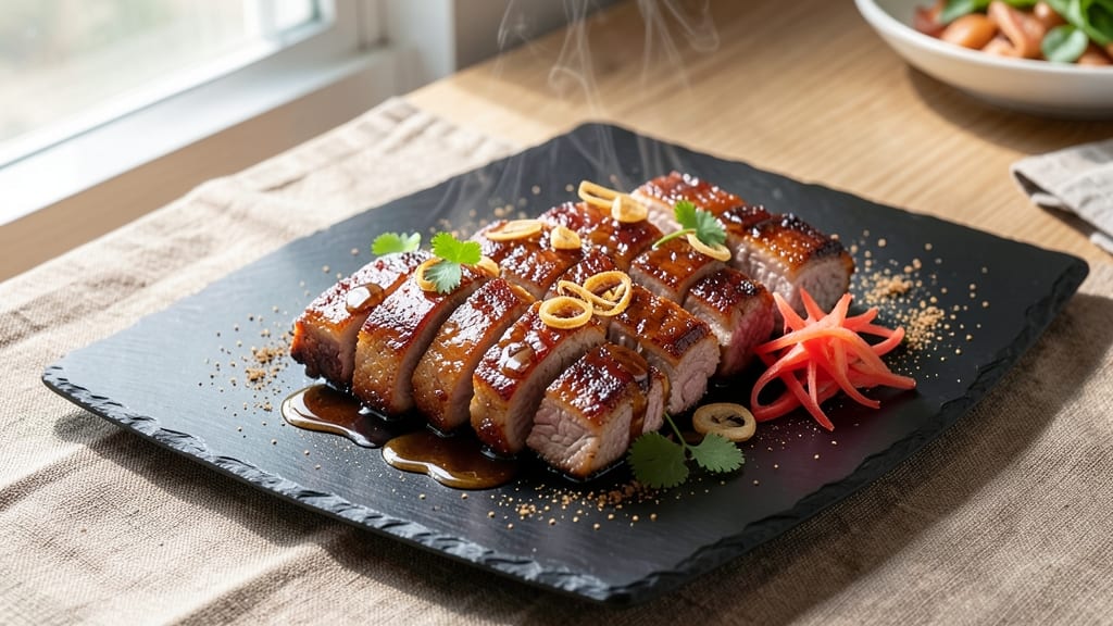 Asian Pork Short Ribs Recipe: Five-Spice Glazed Crunch Over Silky Braise