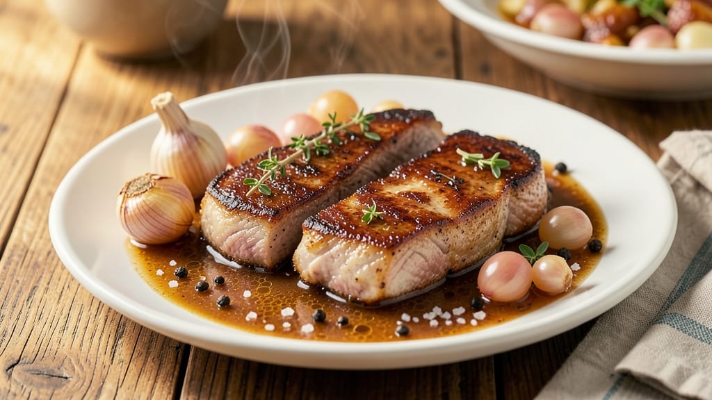 Apple Cider Brined Pork Chops Recipe: Sweet-Tart Crisp Edges and Juicy Hearts