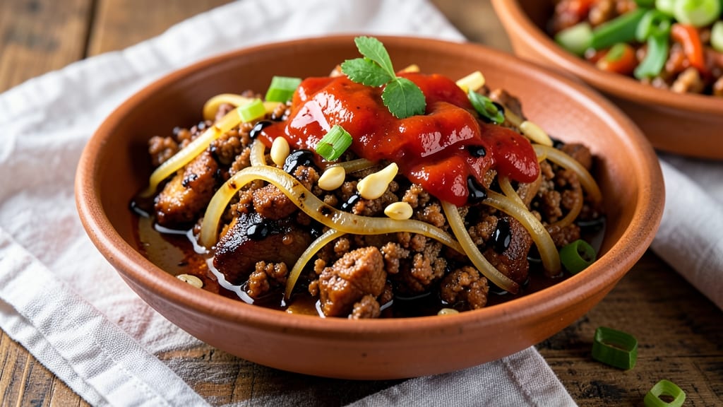 Minced Pork Recipe Pinoy: Crispy Crunch Topped With Sweet Soy-Glazed Shreds