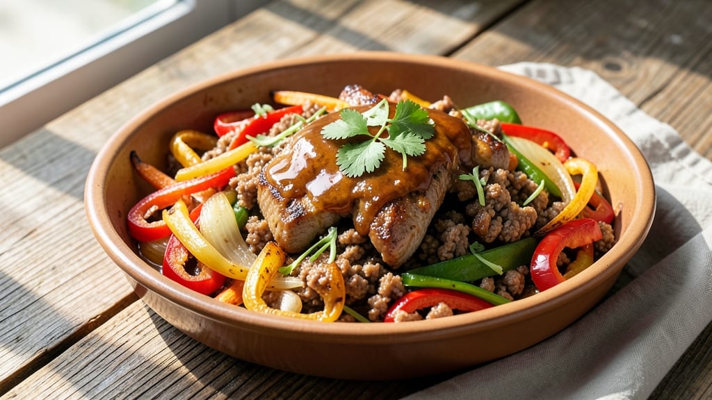 Minced Pork And Vegetables Recipe: One-Pan Stir-Fry With Umami Depth