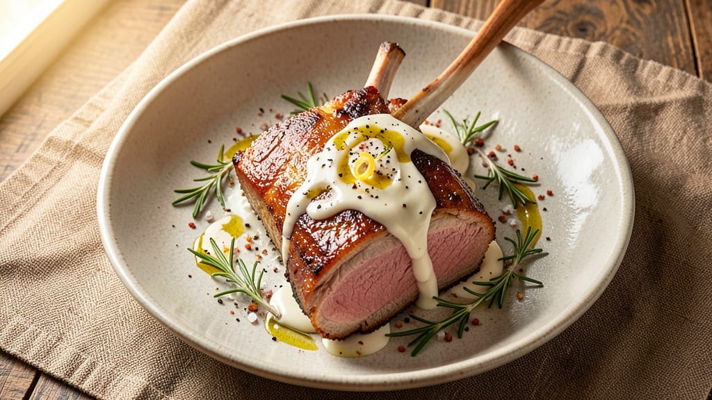 1lb Pork Loin Recipe: Pan-Seared Crust Over Juicy Pink Centers